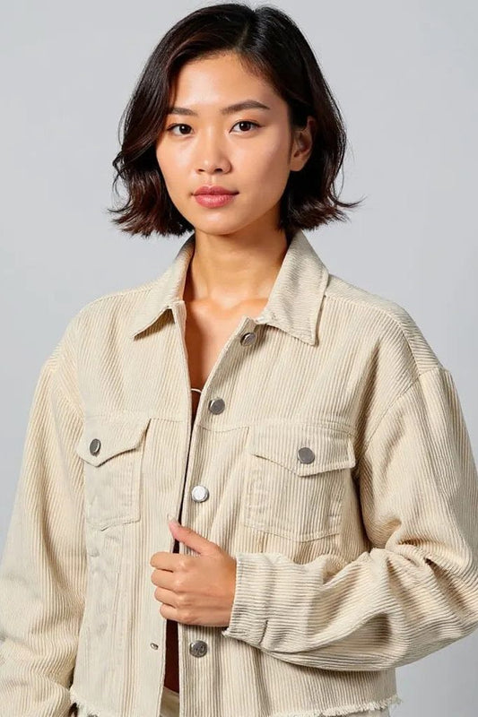 Vintage Washed Corduroy Jacket