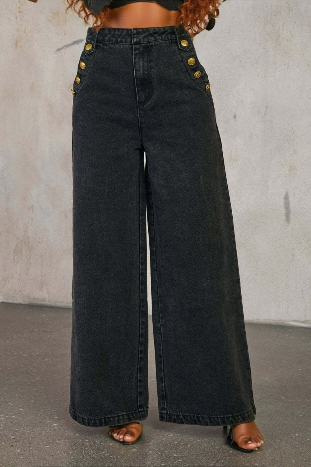 Sailor High Rise Wide Leg Denim